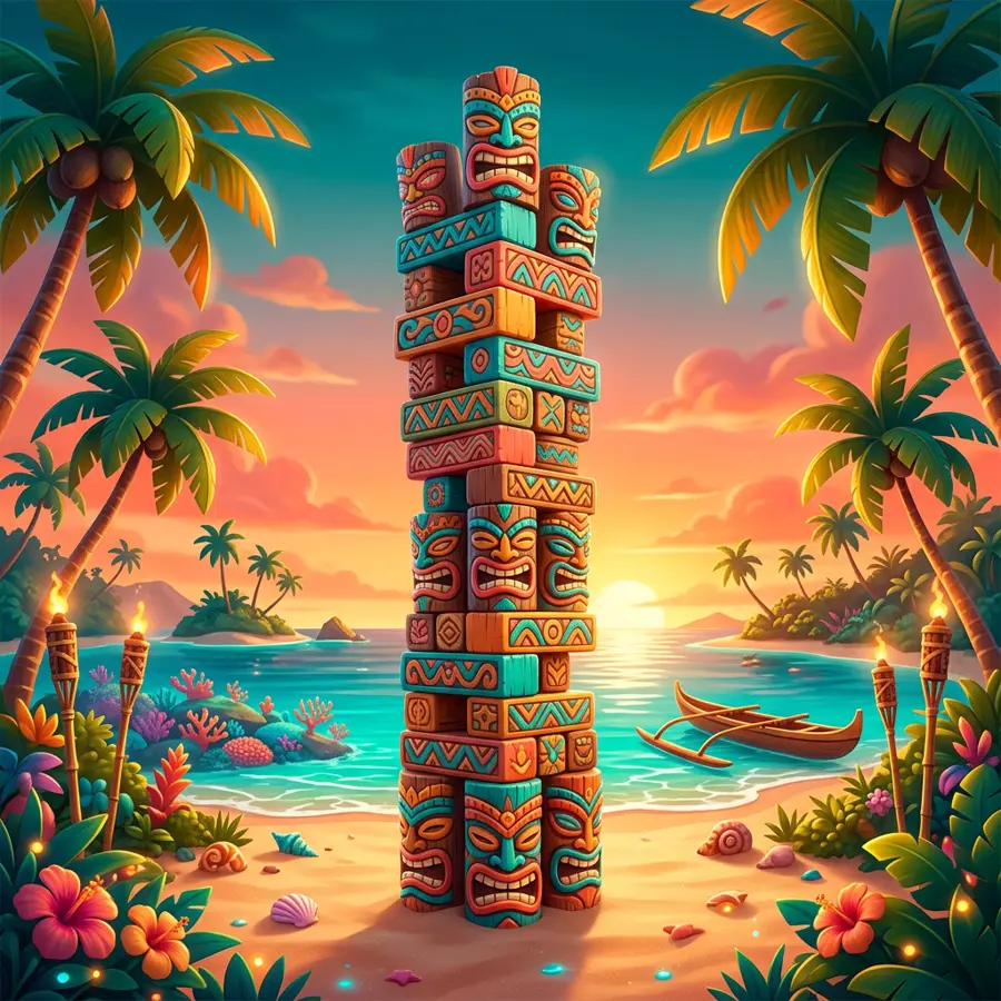 Tiki Tower artwork